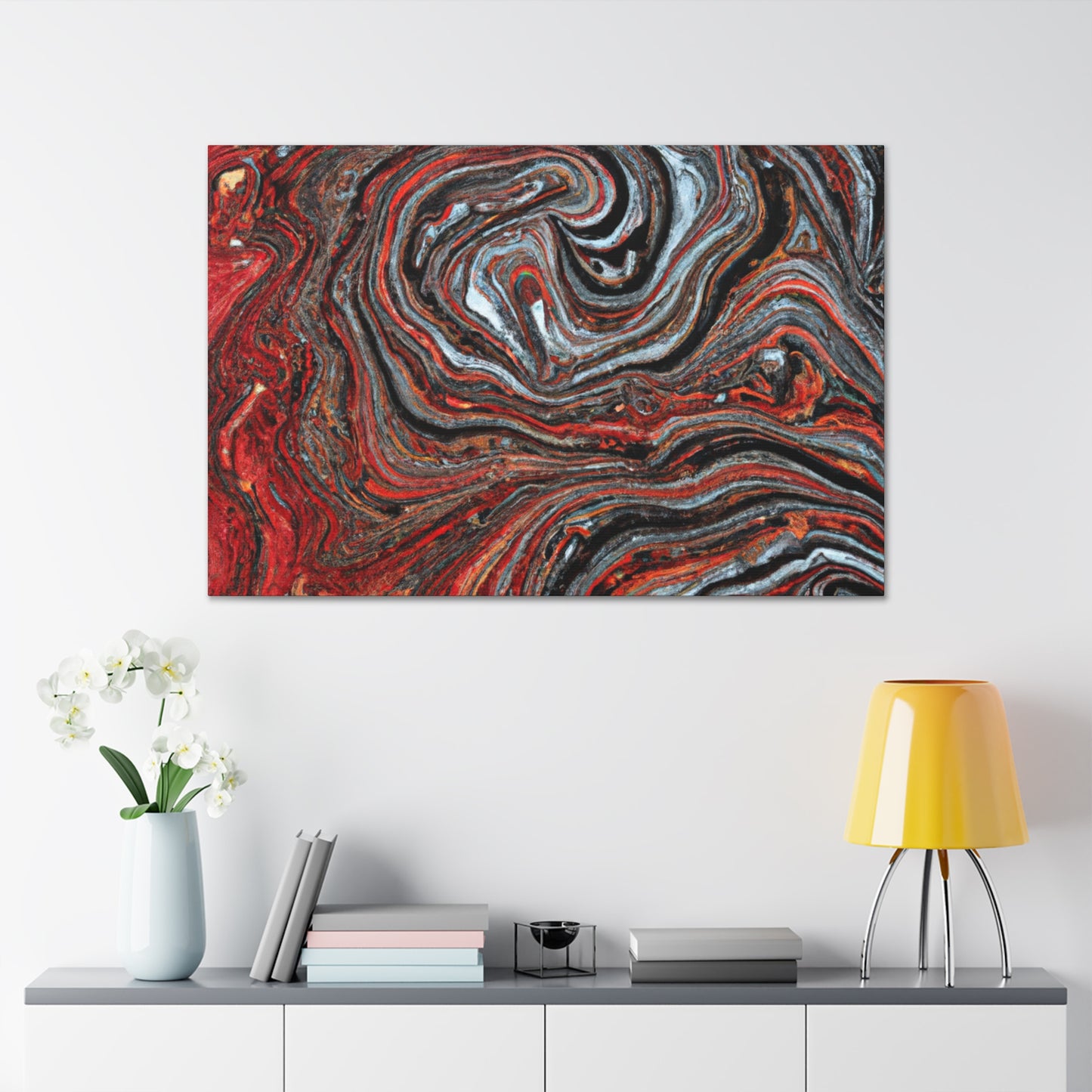 Lava Puddle - Canvas