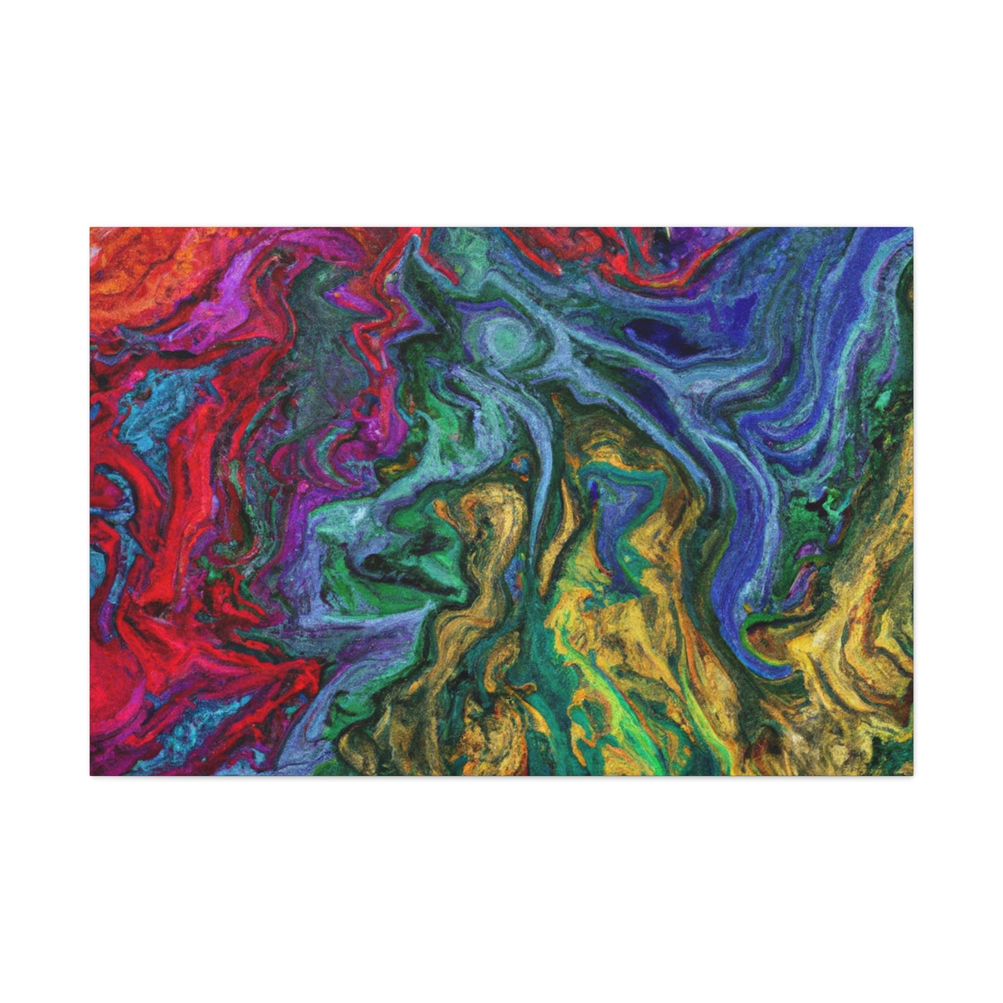 Abstract Carvings - Canvas