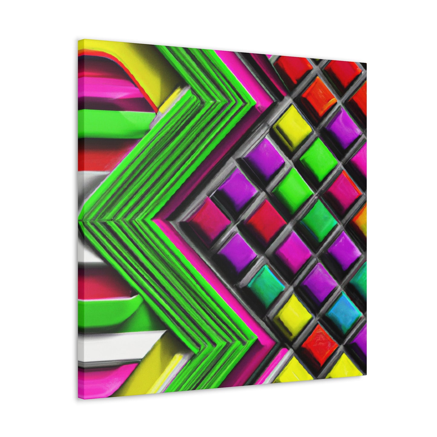 Pulsing Labyrinth - Canvas