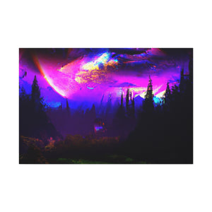 Iridescent Patch - Canvas