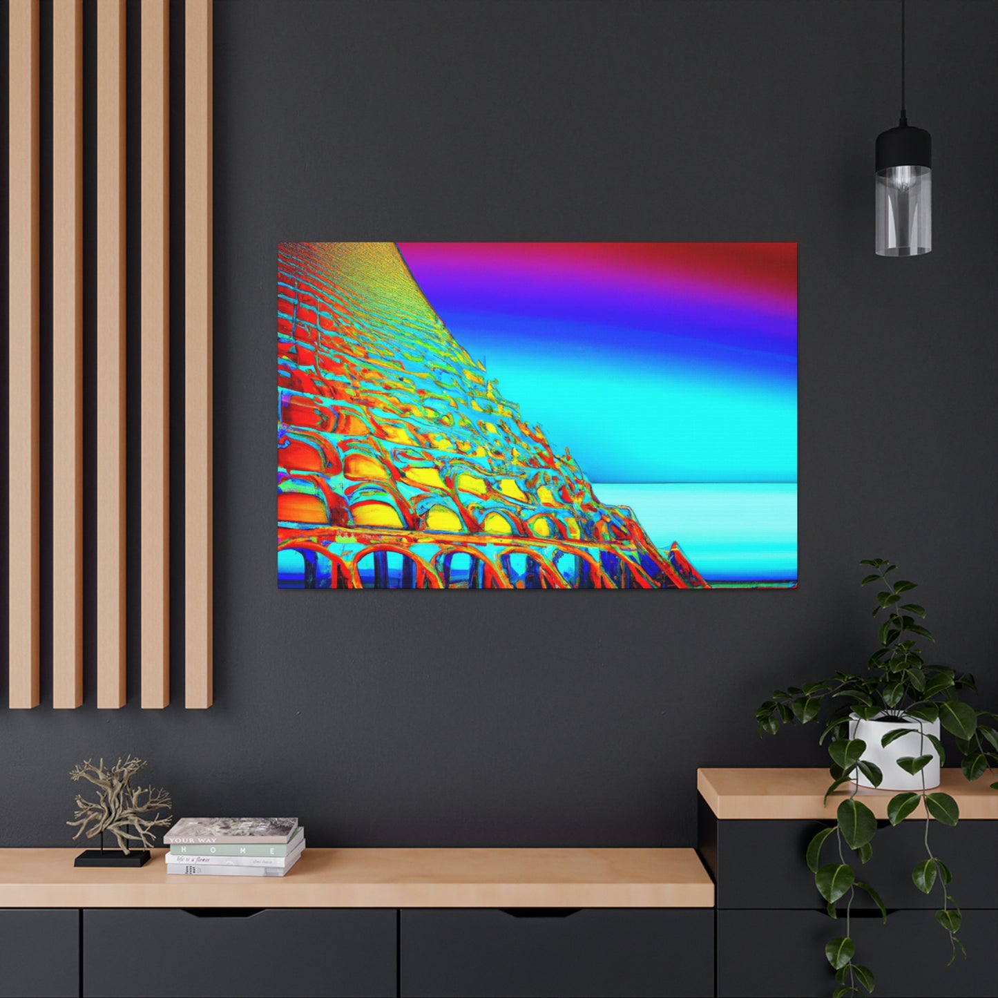 Rainbow Coliseum - Canvas