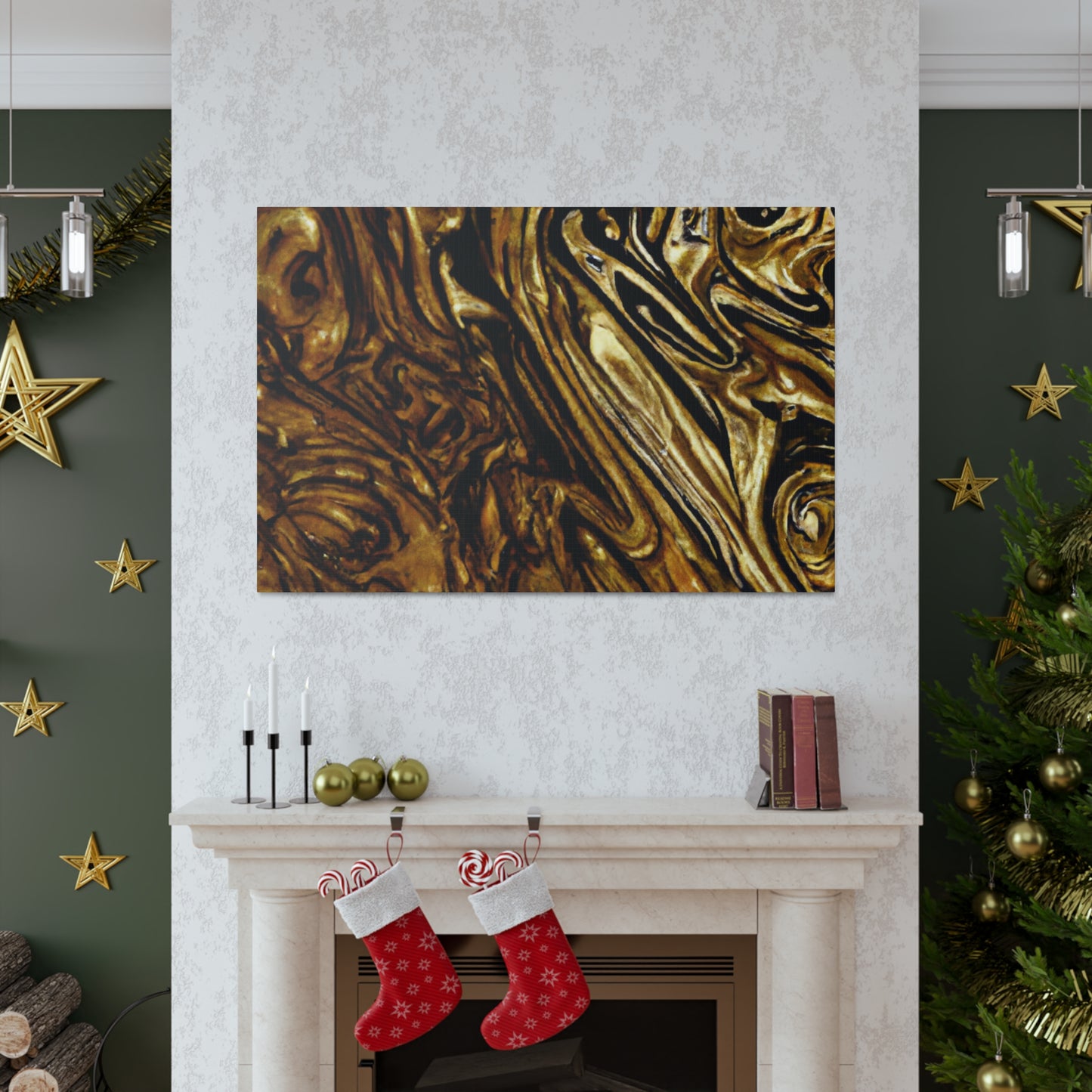 Gold Melt - Canvas