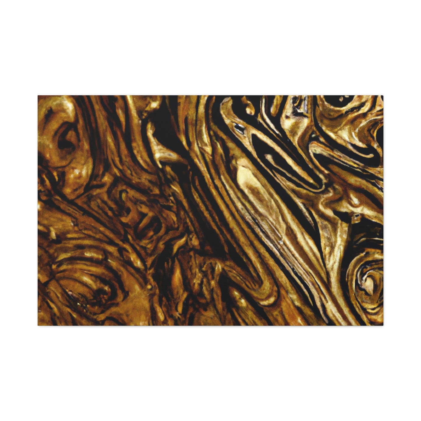 Gold Melt - Canvas