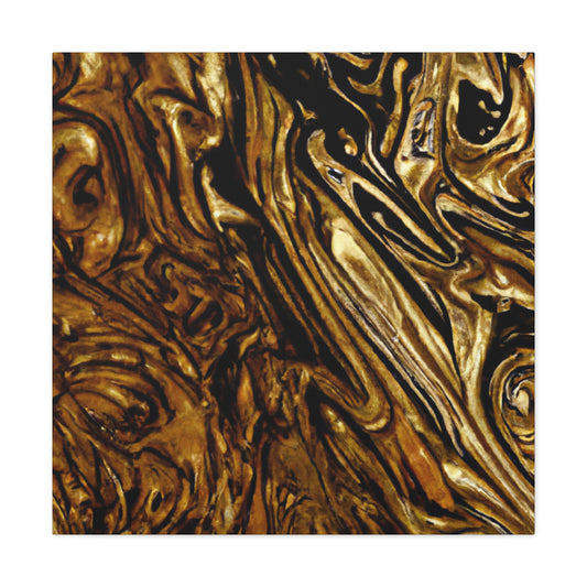 Gold Melt - Canvas