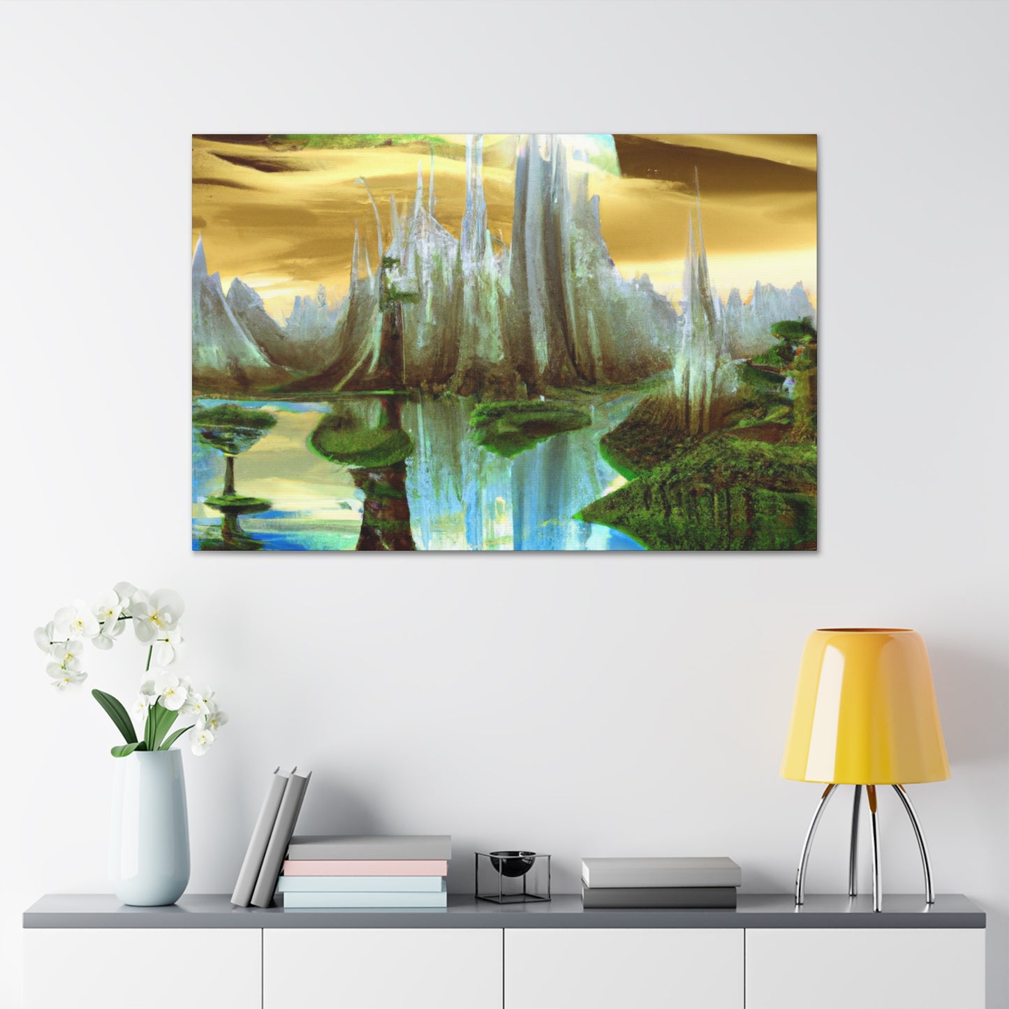 Serene Reflection - Canvas