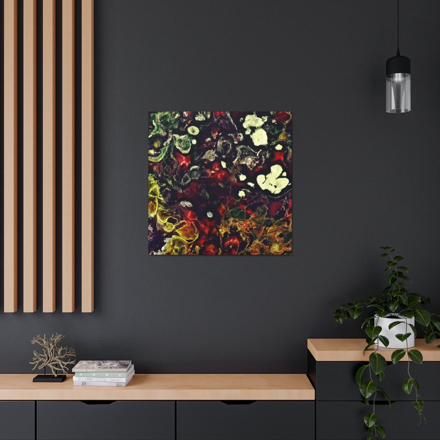 Dark Bloom - Canvas