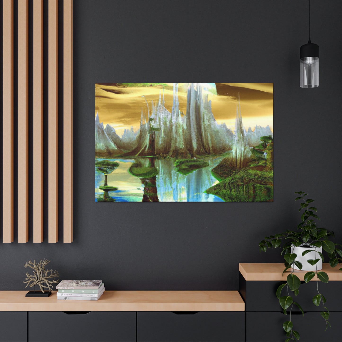 Serene Reflection - Canvas