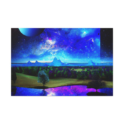 Galaxy Meadow - Canvas