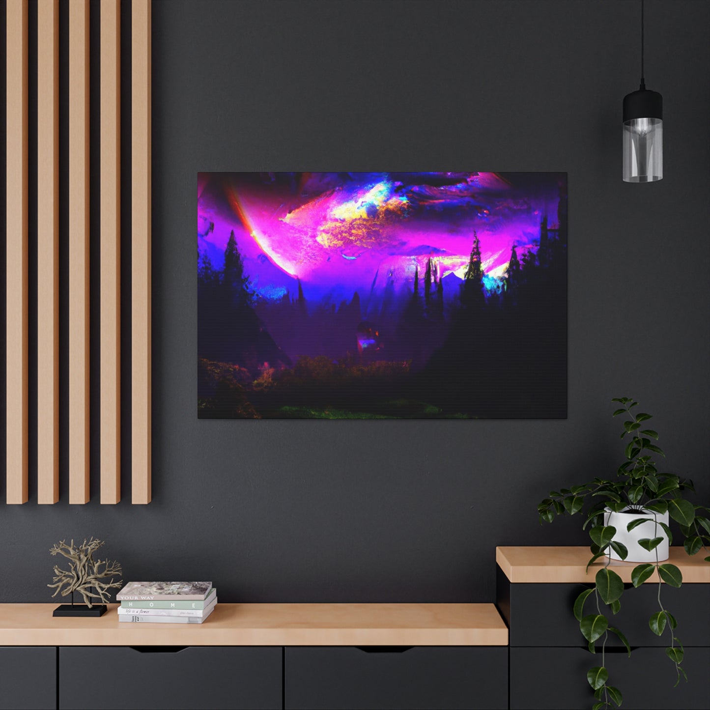 Iridescent Patch - Canvas