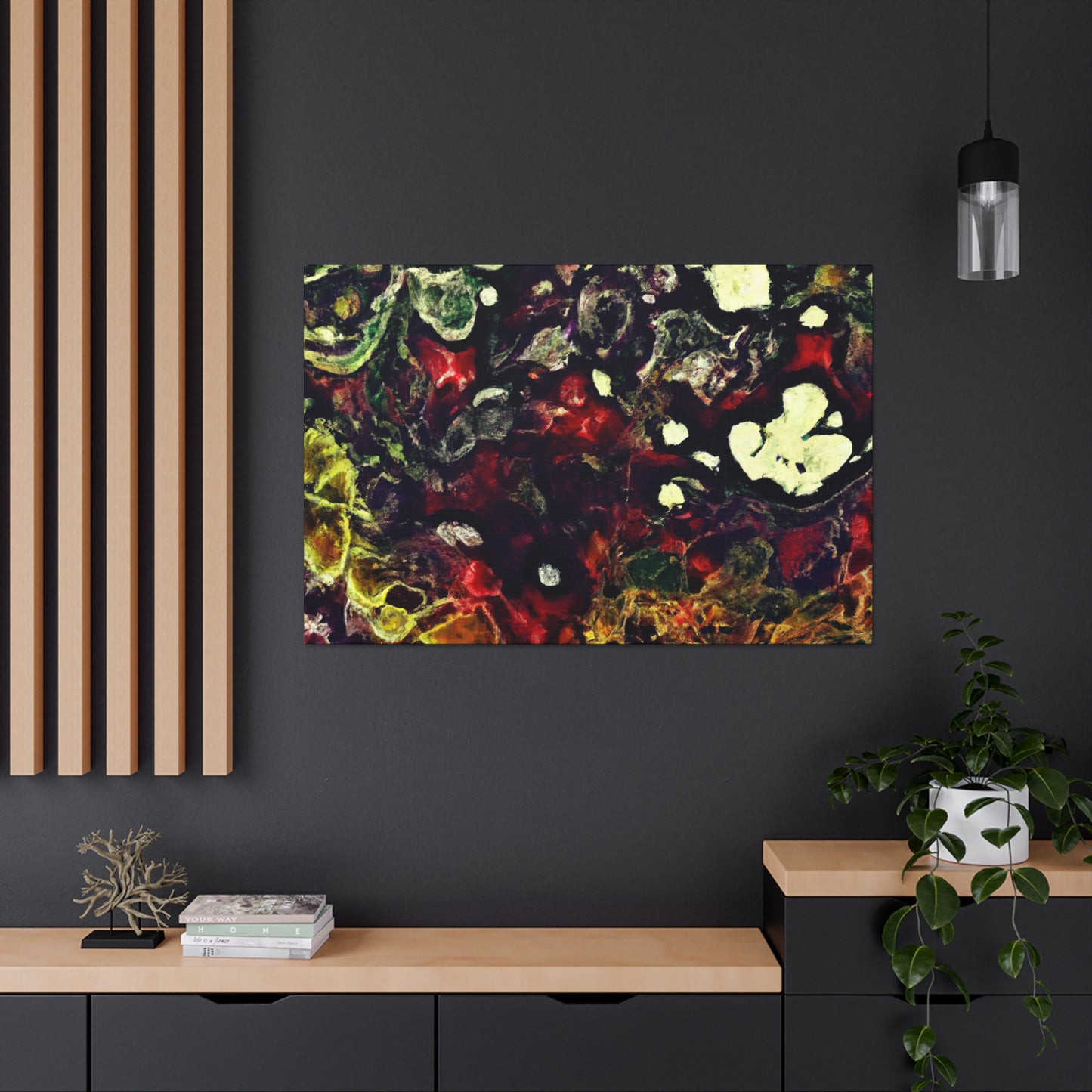 Dark Bloom - Canvas