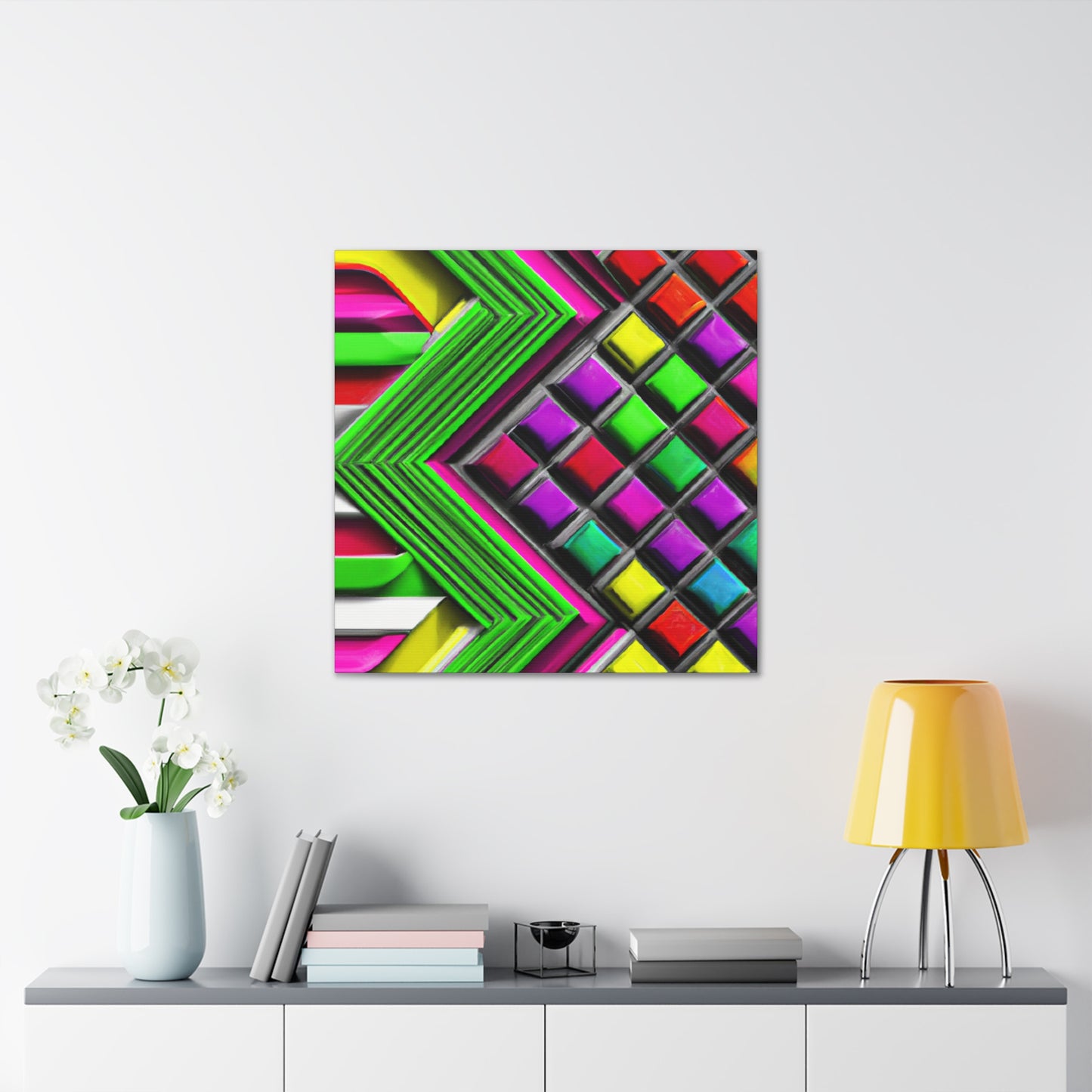 Pulsing Labyrinth - Canvas