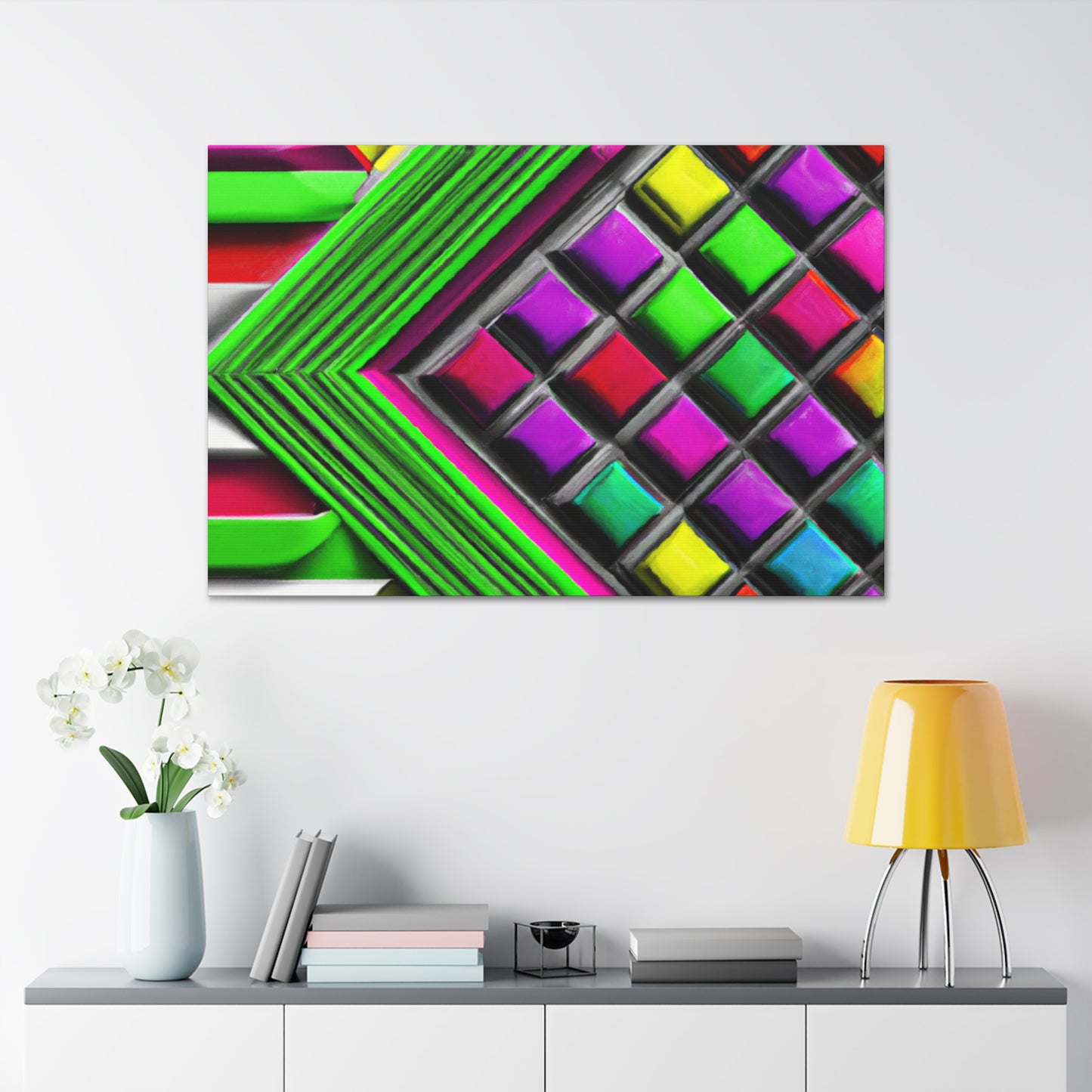 Pulsing Labyrinth - Canvas