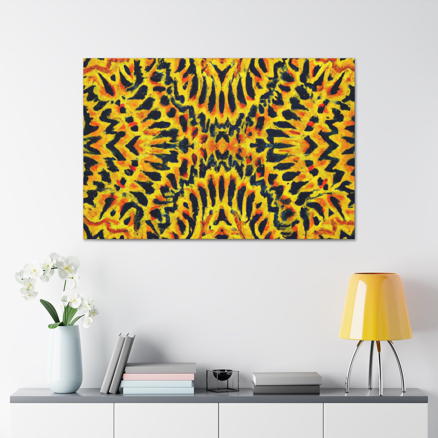 Honeycomb Sunflower - Canvas