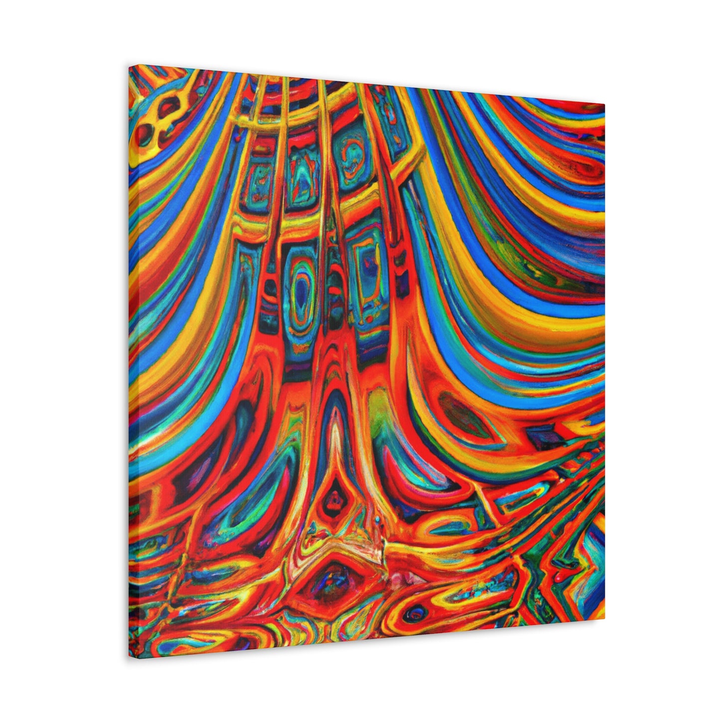 Rainbow Towers - Canvas