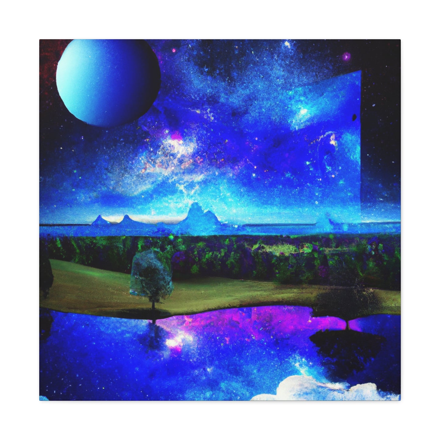 Galaxy Meadow - Canvas