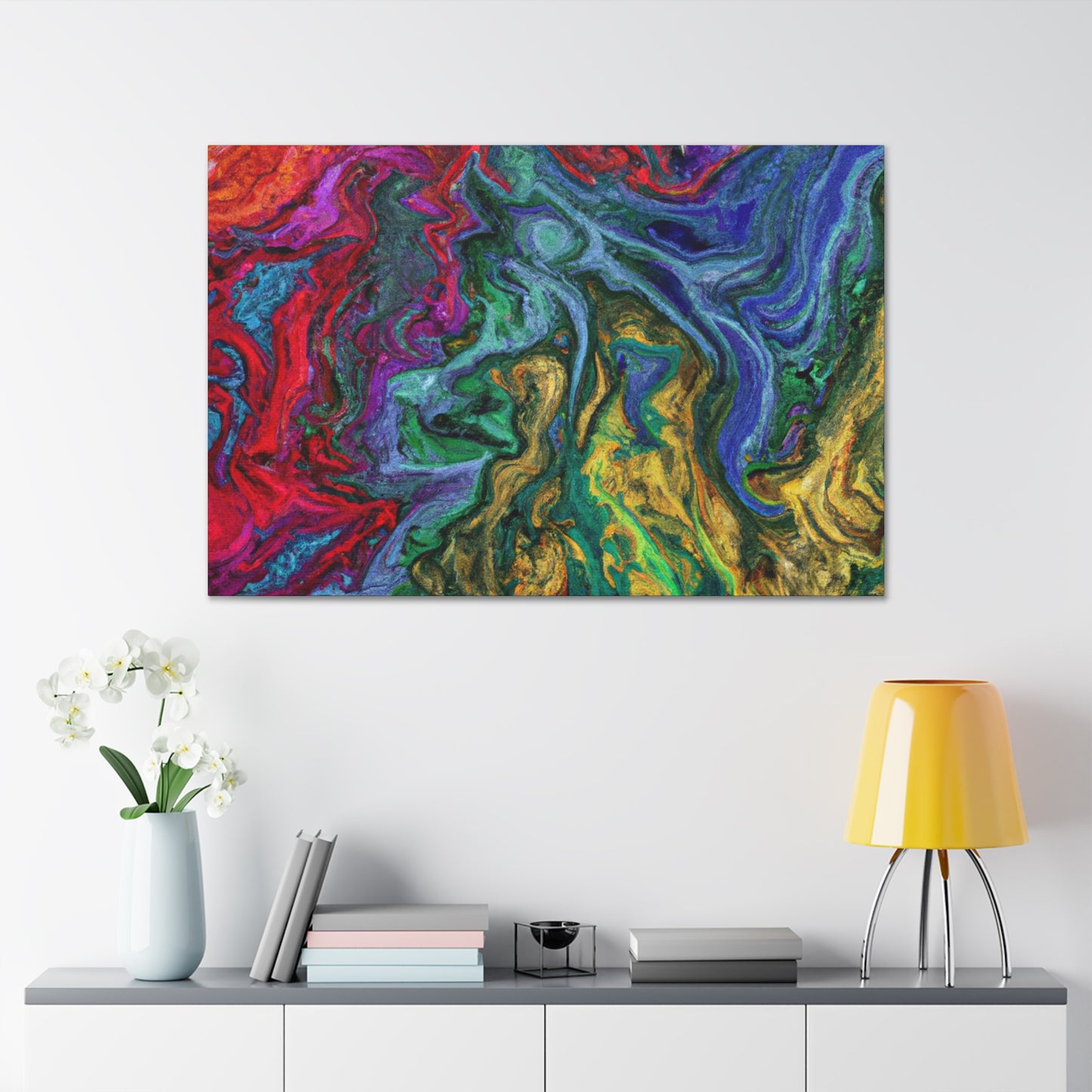 Abstract Carvings - Canvas