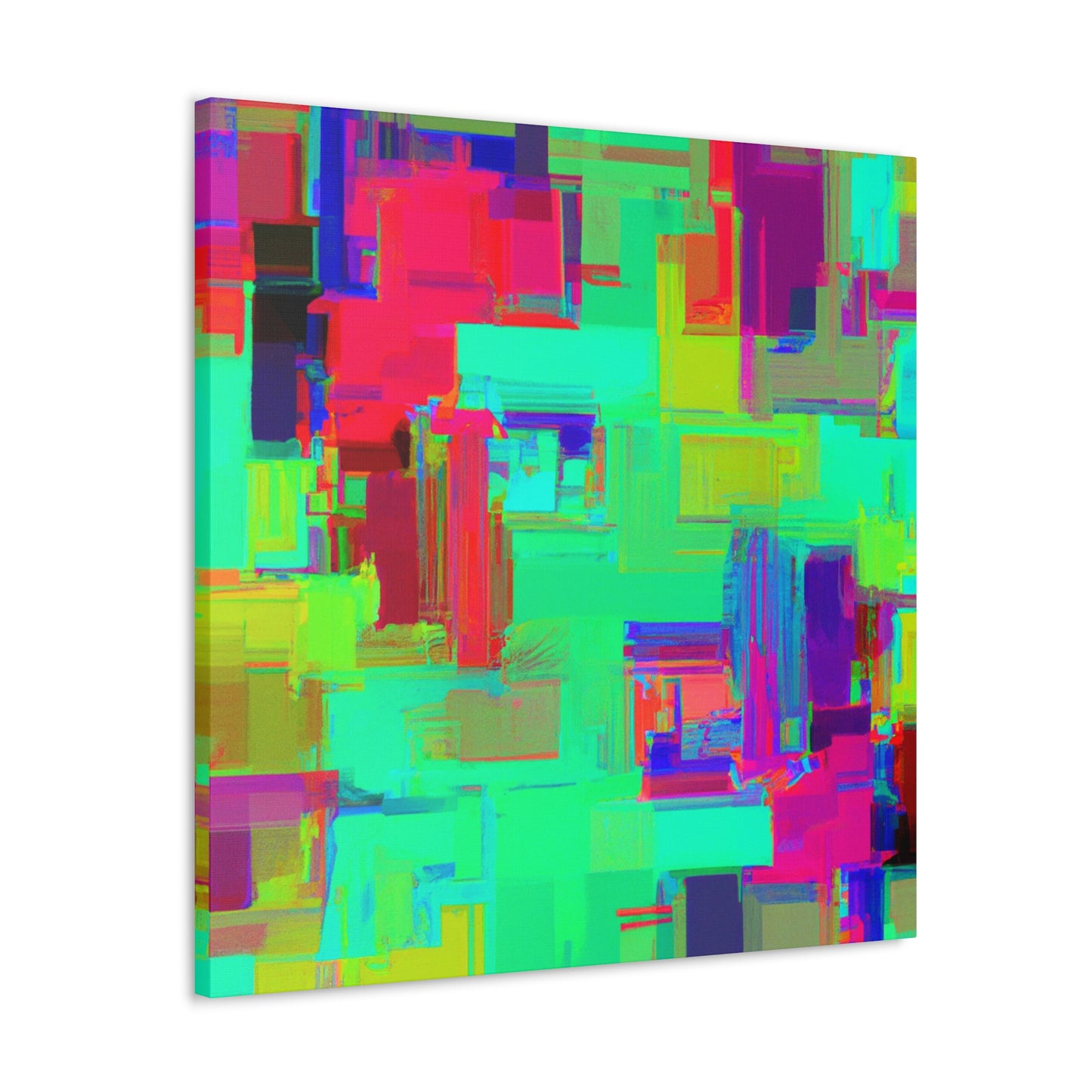 Digitized Mosaic - Canvas