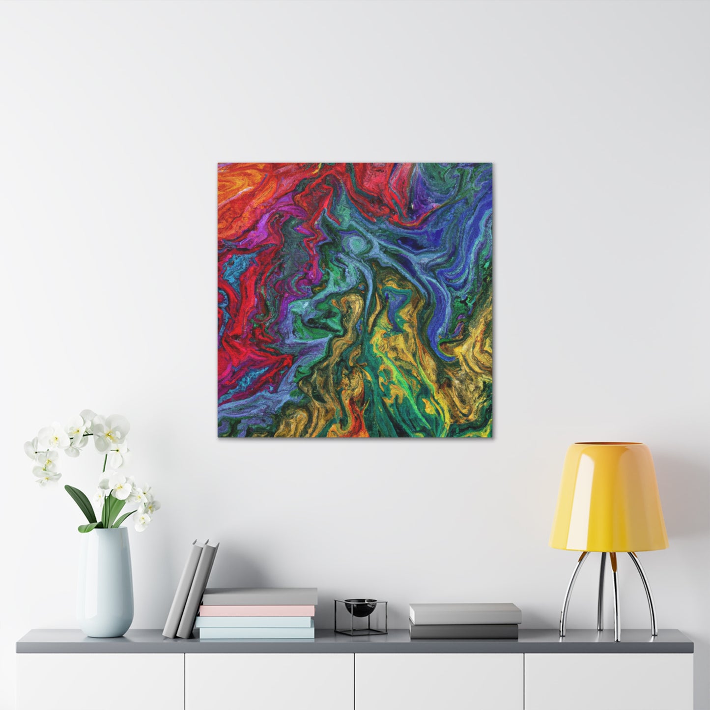 Abstract Carvings - Canvas