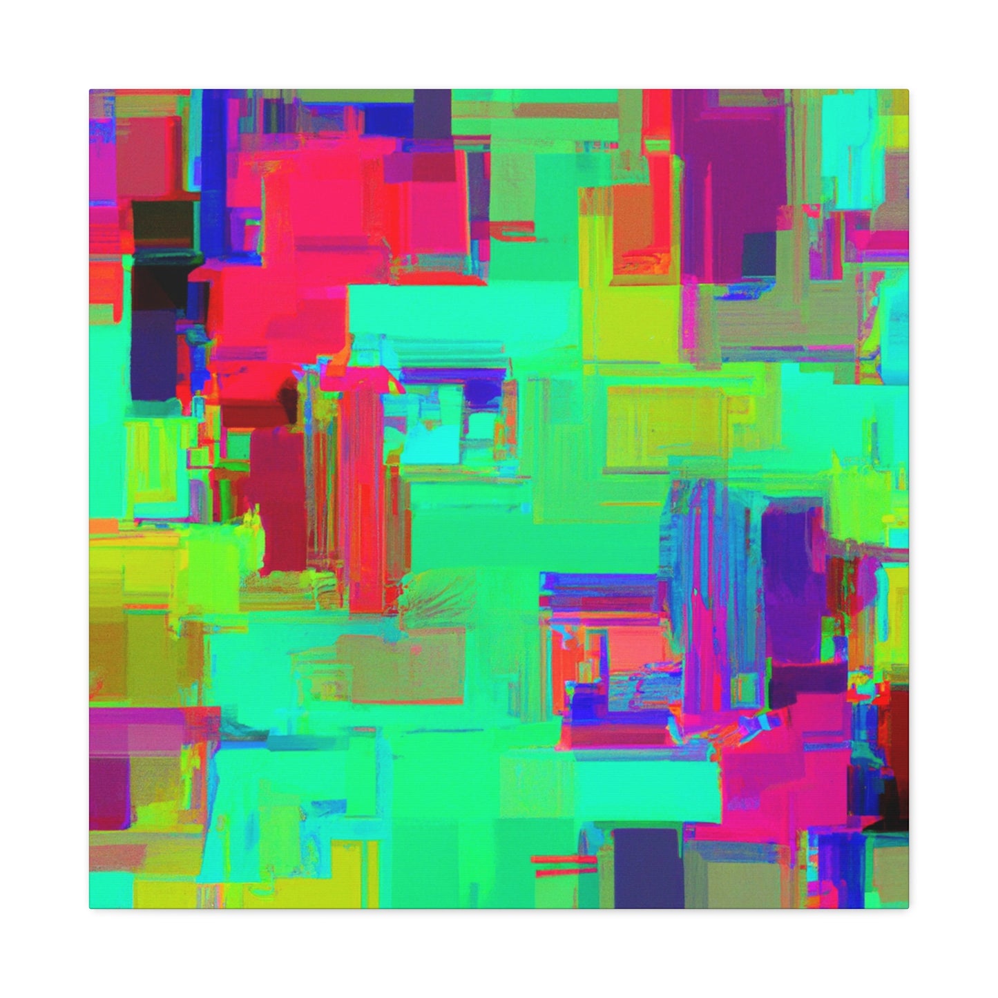 Digitized Mosaic - Canvas