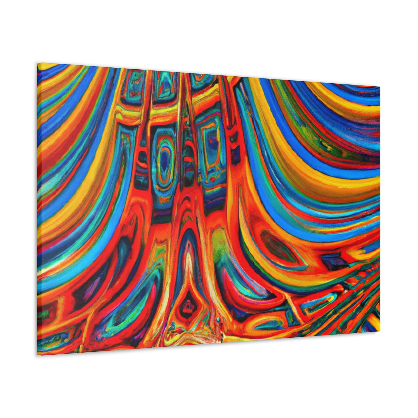 Rainbow Towers - Canvas