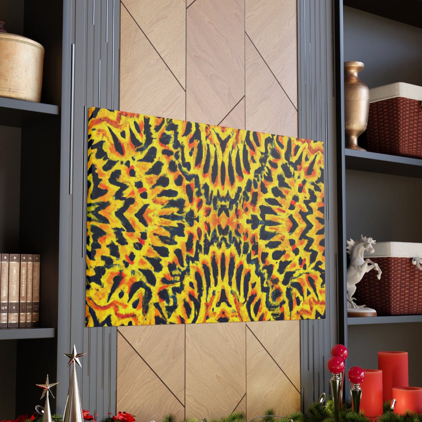 Honeycomb Sunflower - Canvas