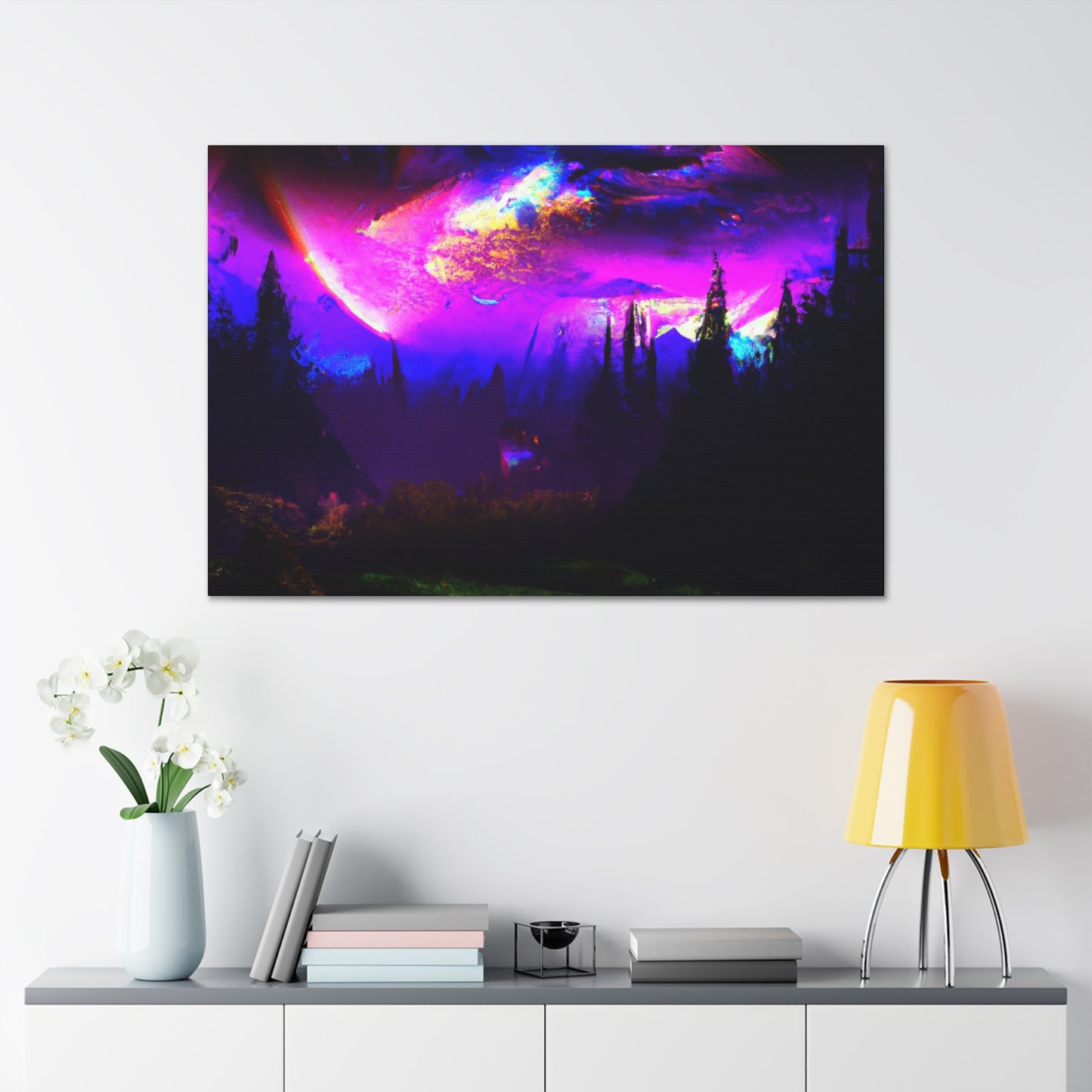 Iridescent Patch - Canvas